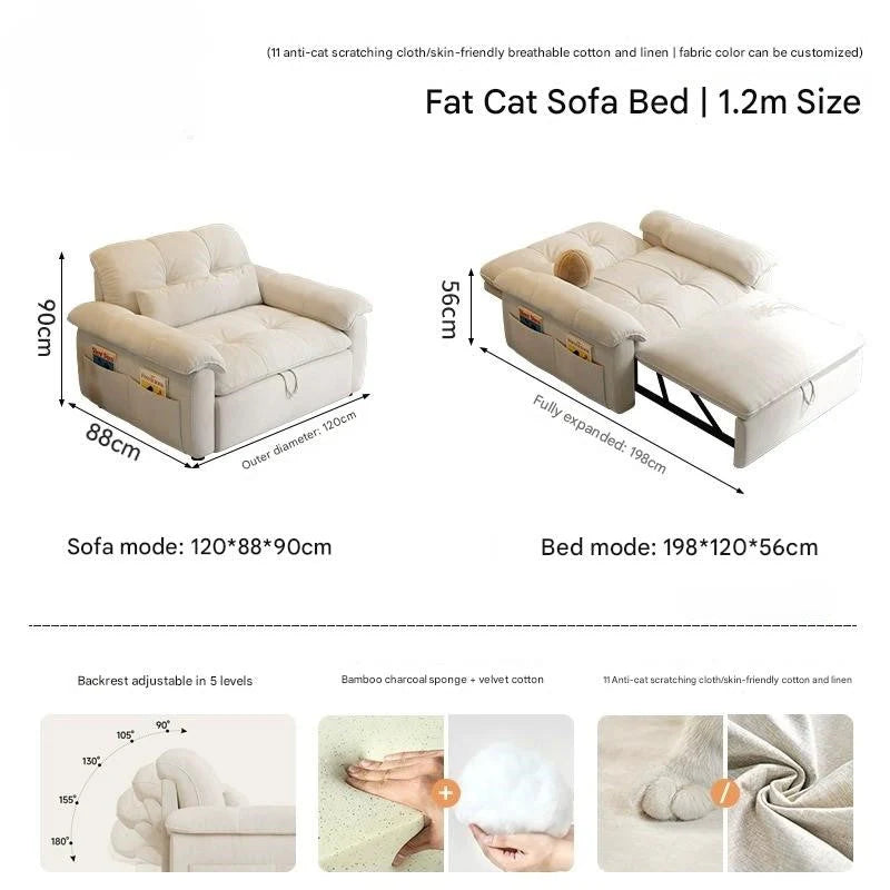 Multi-Mode Nordic Reclining Sofa Chair
