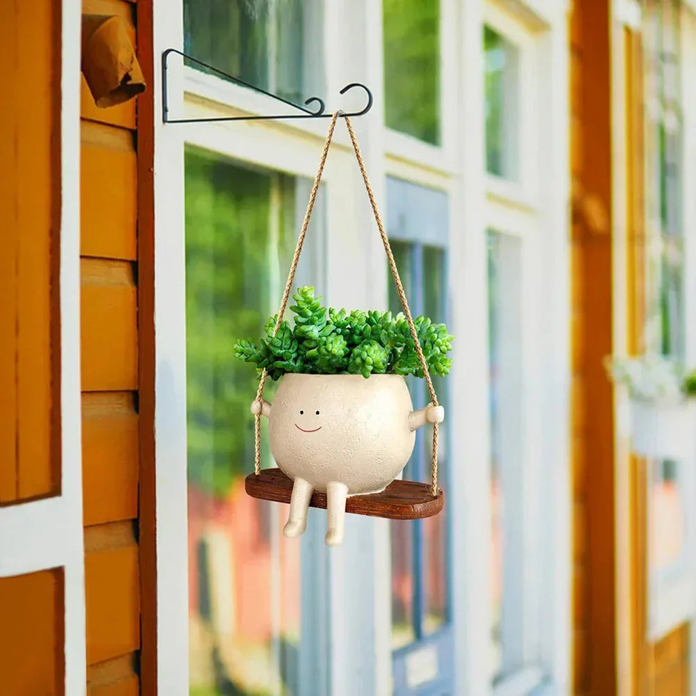 Happy Buddy Hanging Plant Pot