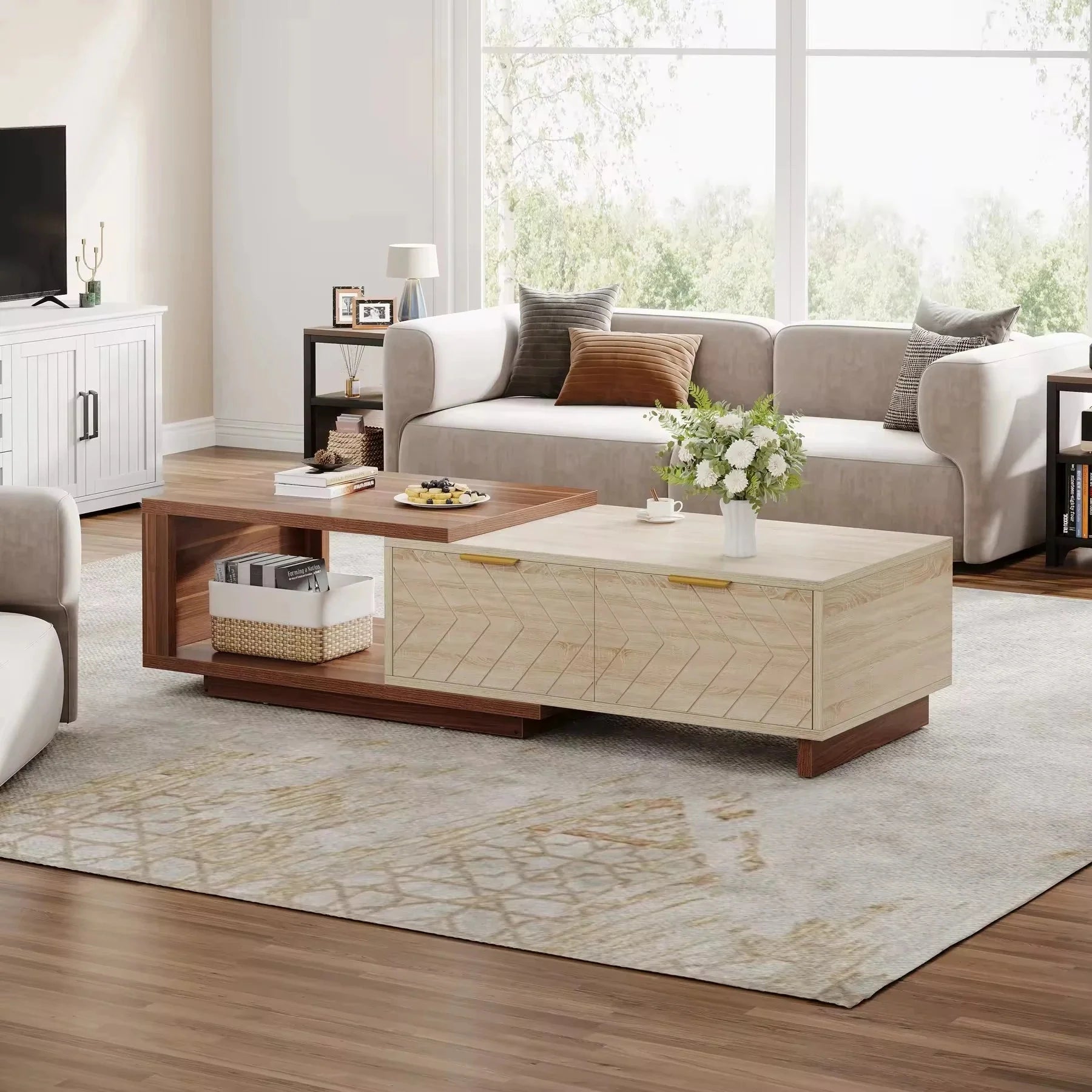 Urban Lift Extendable Storage Coffee Table