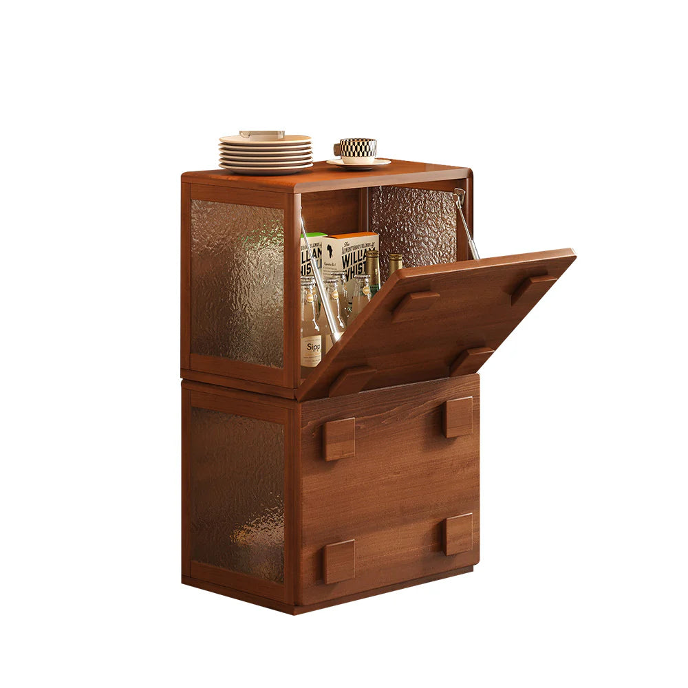 Vintage Cabinet Modular Combination Storage Cabinet