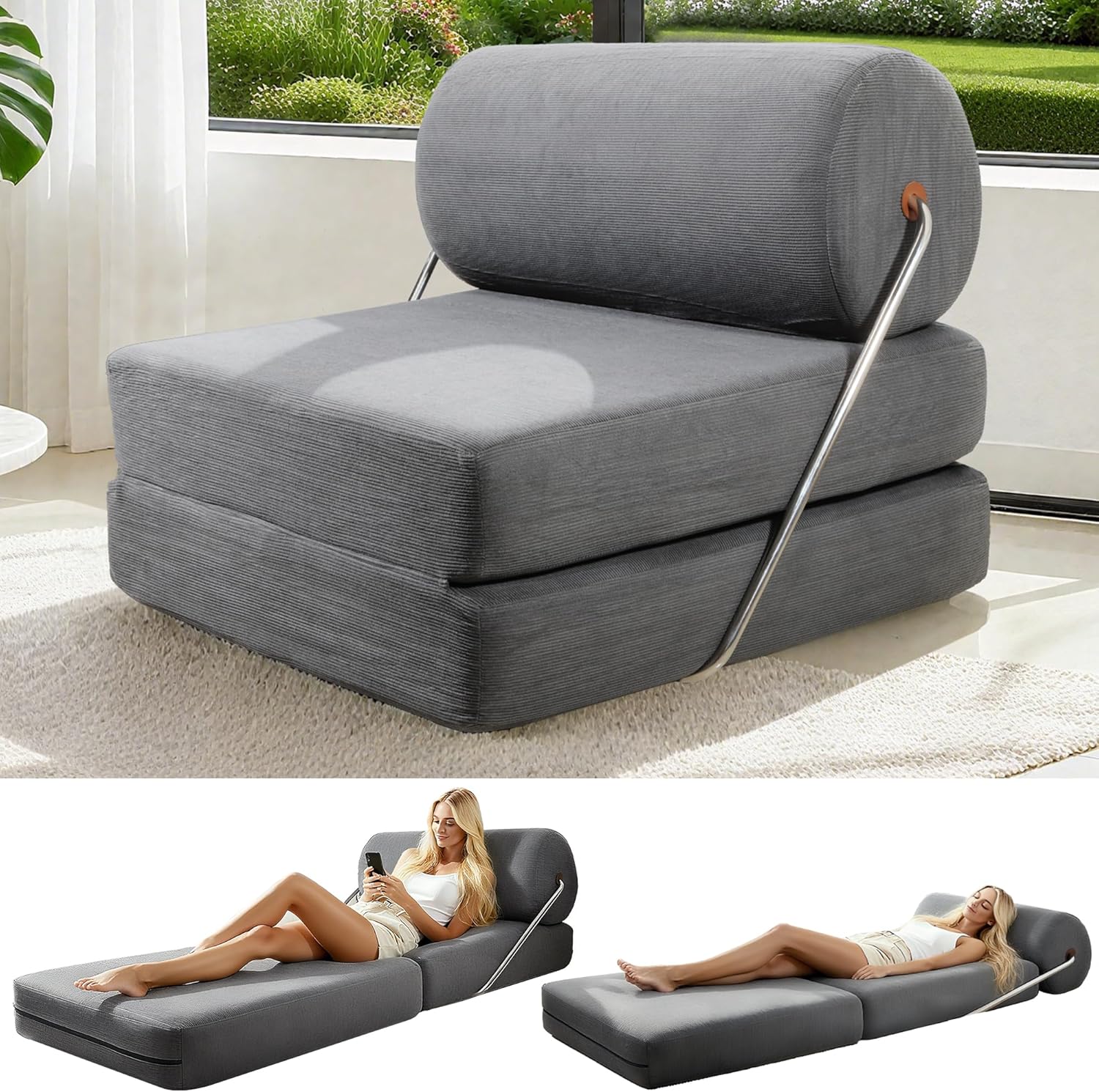 Ninjura 3-in-1 Folding Sofa Bed