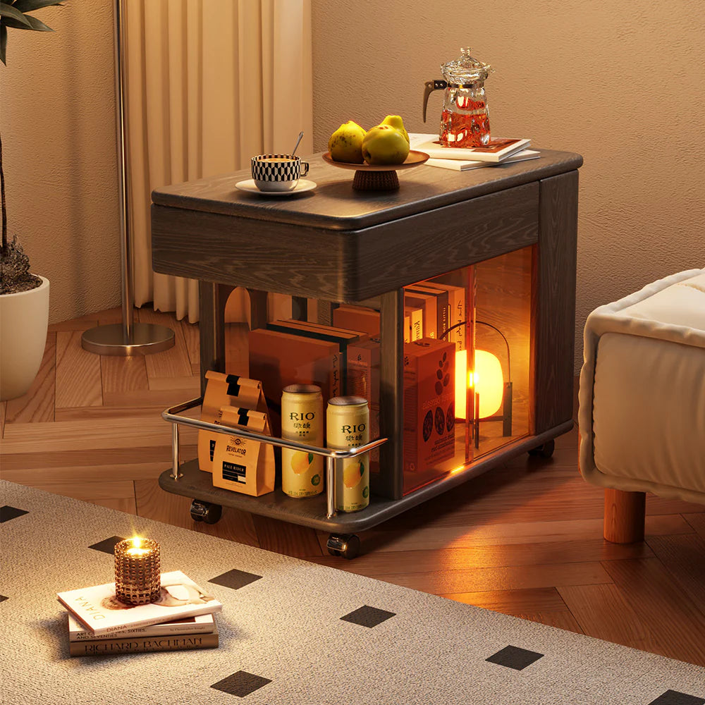 Multi-functional Adjustable Mobile Side Cabinet