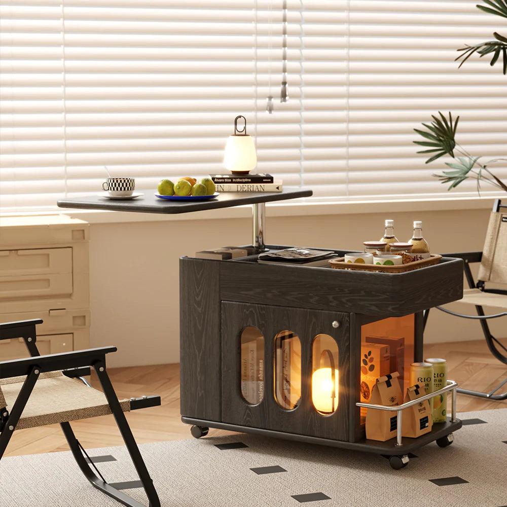 Multi-functional Adjustable Mobile Side Cabinet