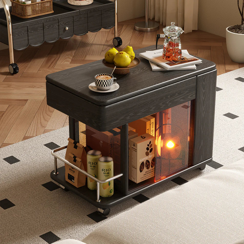 Multi-functional Adjustable Mobile Side Cabinet