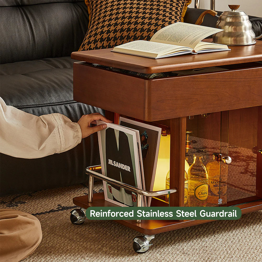Multi-functional Adjustable Mobile Side Cabinet