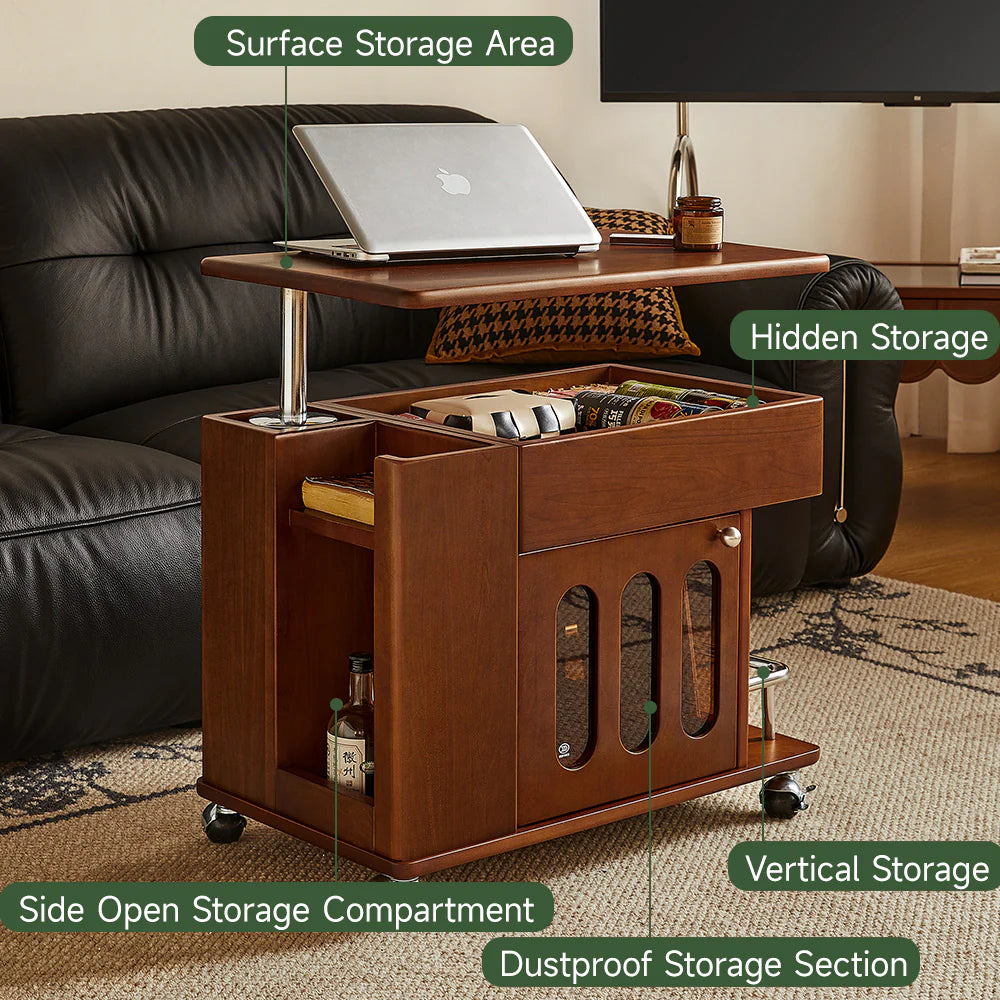 Multi-functional Adjustable Mobile Side Cabinet