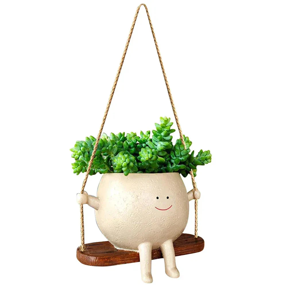 Happy Buddy Hanging Plant Pot