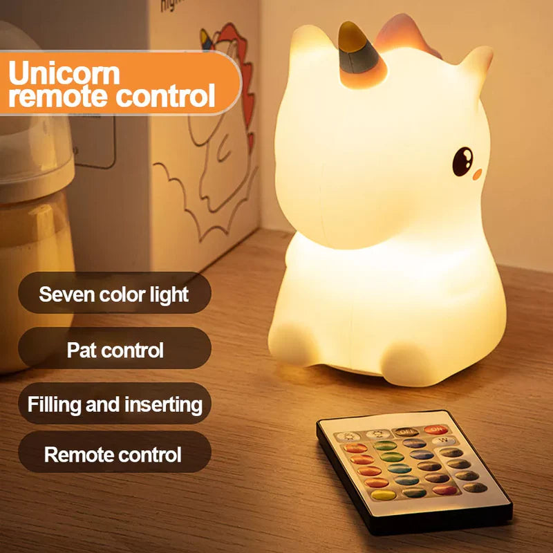 Unicorn LED Bedroom Lamp