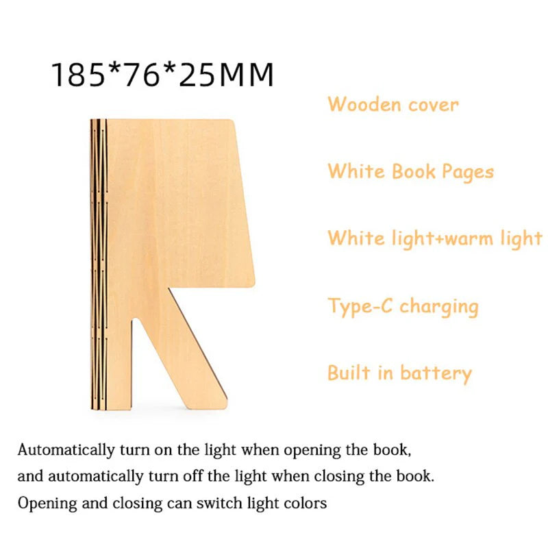 StoryTime LED Foldable Book Light