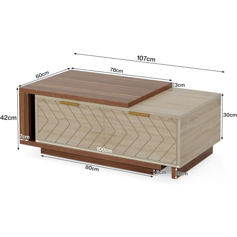Urban Lift Extendable Storage Coffee Table