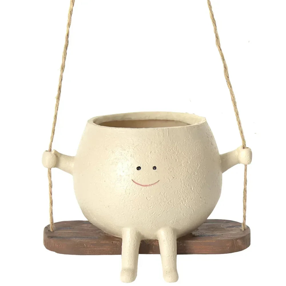 Happy Buddy Hanging Plant Pot
