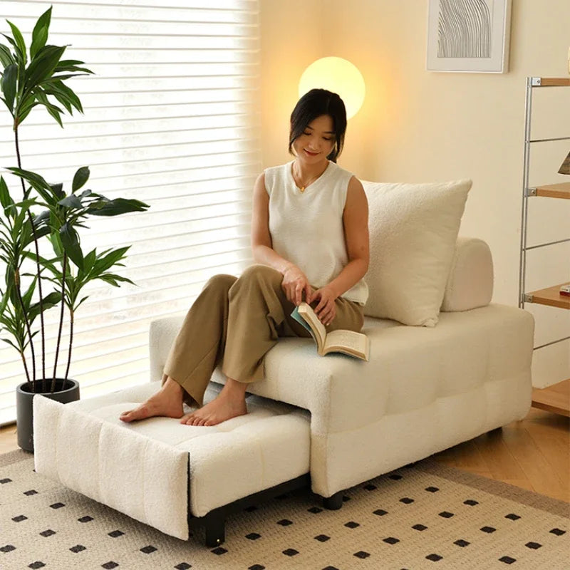Nordic Space-Saving Recliner Sofa Bed