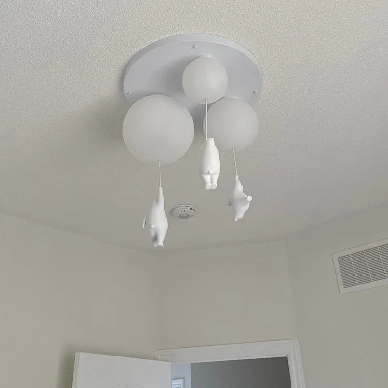 Hanging Bears Balloons Lamp
