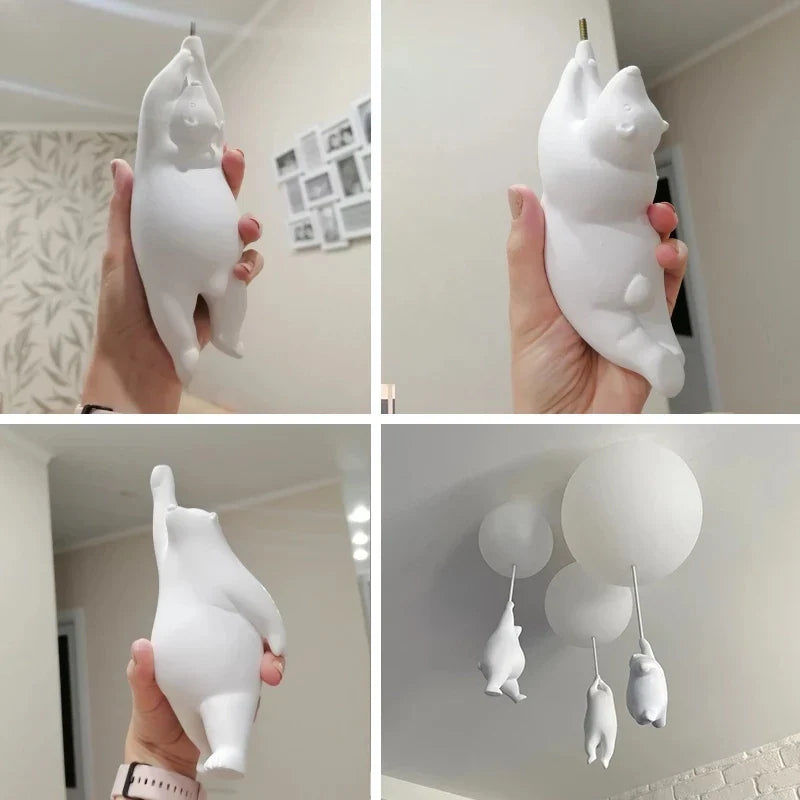 Hanging Bears Balloons Lamp