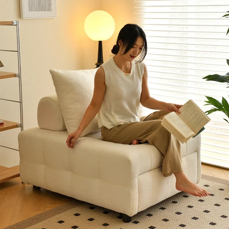 Nordic Space-Saving Recliner Sofa Bed