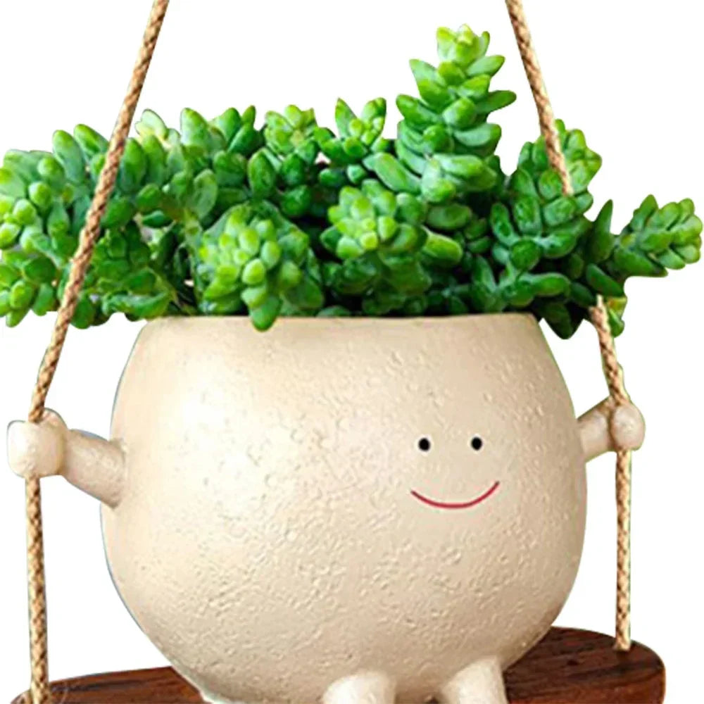 Happy Buddy Hanging Plant Pot