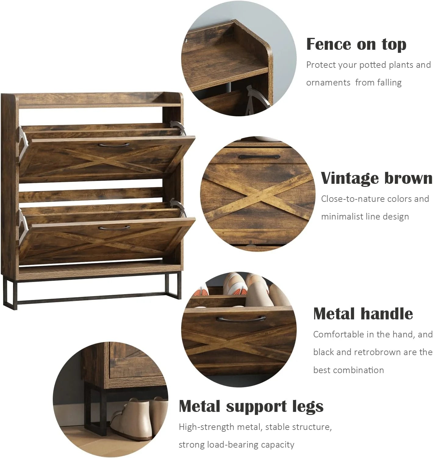 Cove Shoe Organizer Cabinet