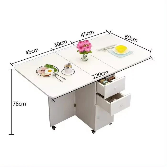 Extendable Drawers Rolling Storage