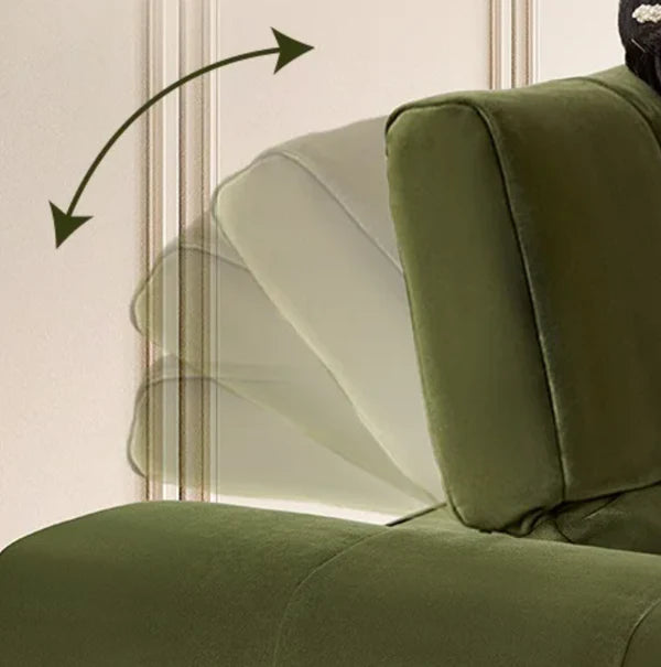Modern Nordic Velvet Sofa